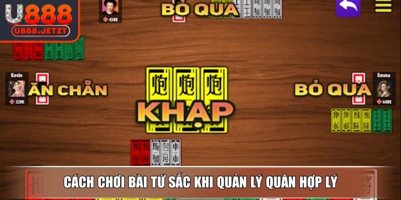 Cách Chơi Bài Tứ Sắc Chuẩn Luật Và Bí Quyết Từ U888 4 Cách chơi bài Tứ Sắc khi quản lý quân hợp lý