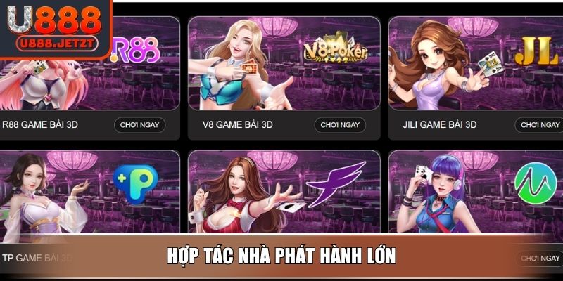 Hợp tác nhà phát hành lớn