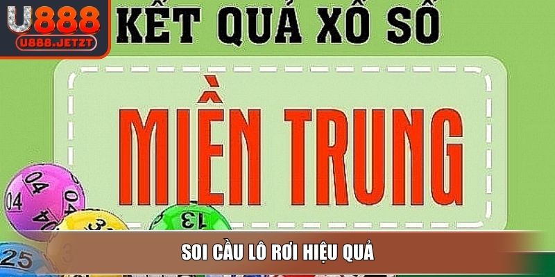 Xổ Số Miền Trung U888 - Các Loại Cược Và Phương Pháp Soi Cầu 4 Soi cầu lô rơi hiệu quả