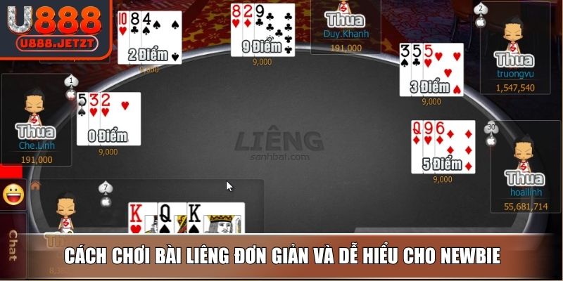 Cách Chơi Bài Liêng U888 – Hướng Dẫn Nhanh Chơi Là Thắng 2 Cách chơi bài liêng đơn giản và dễ hiểu cho newbie
