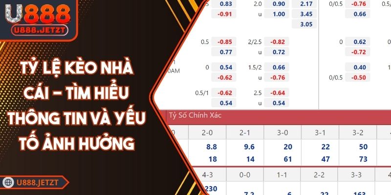 Tỷ Lệ Kèo Nhà Cái - Tìm Hiểu Thông Tin Và Yếu Tố Ảnh Hưởng