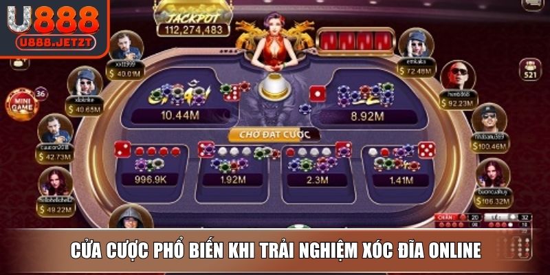 Xóc Đĩa Online Và Bí Quyết Chơi Luôn Thắng Cho Tân Thủ 3 Cửa cược phổ biến khi trải nghiệm Xóc Đĩa online