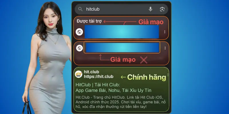 Hitclub giả – dấu hiệu dễ nhận biết